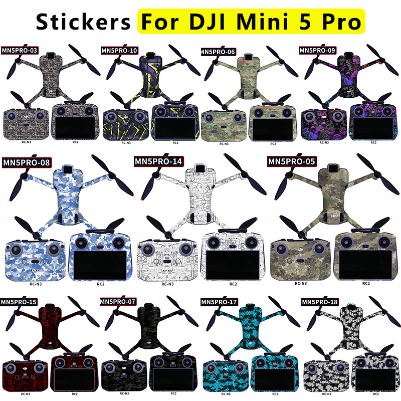Drone Dji Rc 2 - For DJI Mini 5Pro Drone Stickers