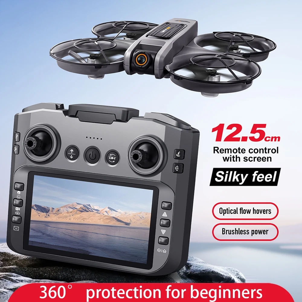 Drone Rc S156 - S156 Drone with Screen,Brushless Motor Optical