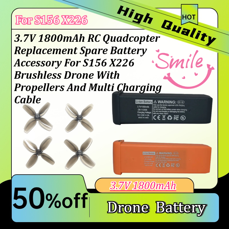 Drone Rc S156 - 3.7V RC Quadcopter Replacement Spare Battery