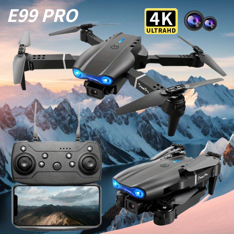 New E99 Pro HD 4K Drone Dual C - Drone Rc E99 Pro incelemesi ve fiyatı