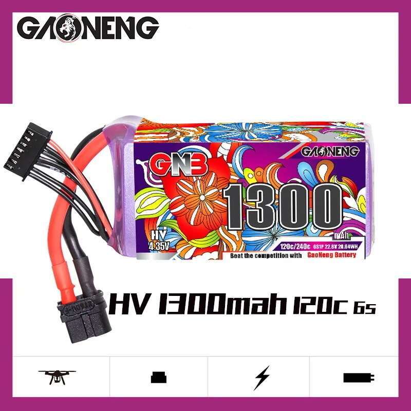 2Pcs GNB 6S Lipo Battery 22.8V - Nano Quad Fpv incelemesi ve fiyatı