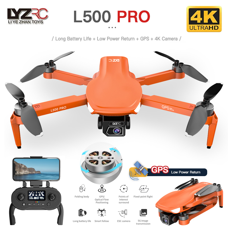 L500 PRO GPS Drone 4K Profesio - Drone Vs Rc Helicopter incelemesi ve fiyatı