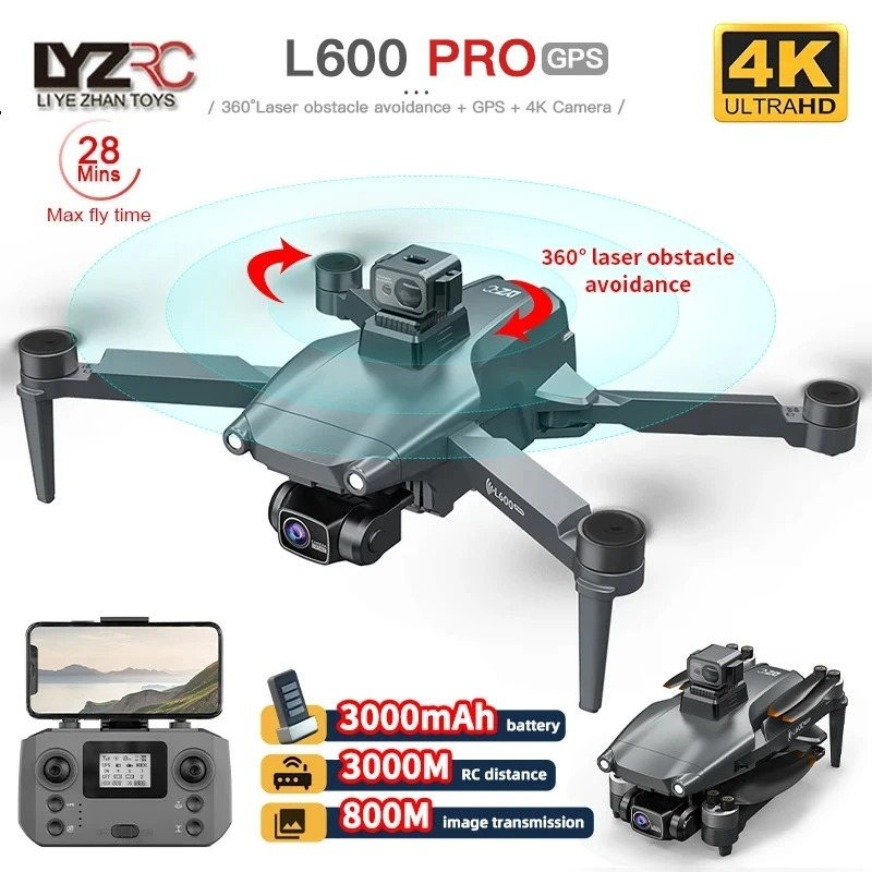L600 PRO RC Drone 4K HD Dual C - Drone Vs Rc Helicopter incelemesi ve fiyatı