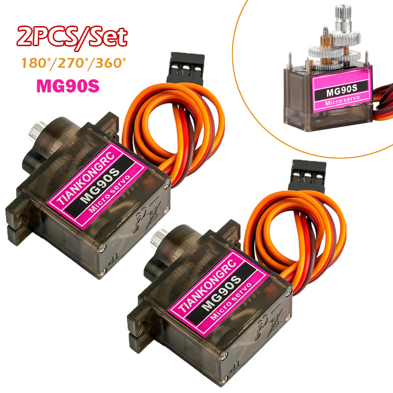 2PCS MG90S Full Metal Gear Mic - Drone Rc Leading incelemesi ve fiyatı