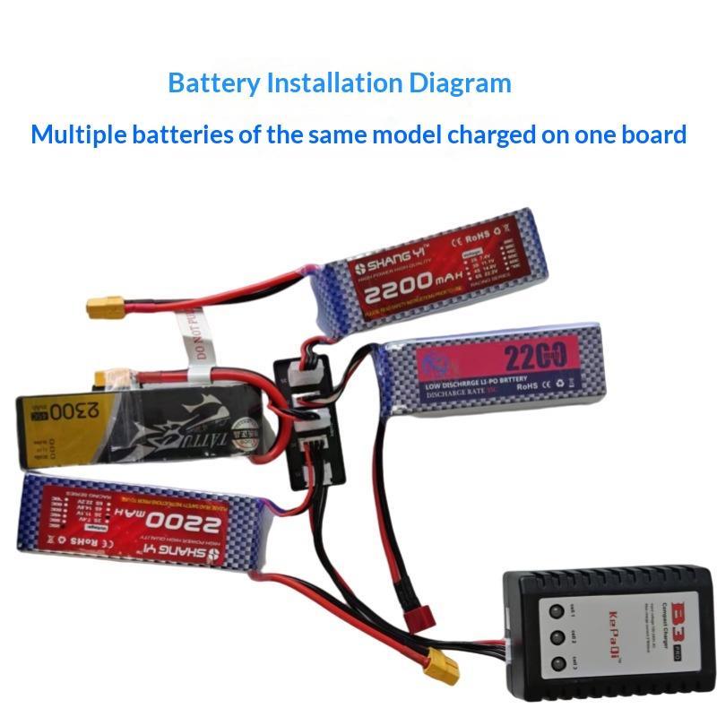 Parallel Charge Lipo Batteries - Lipo Parallel Charging Board incelemesi ve fiyatı