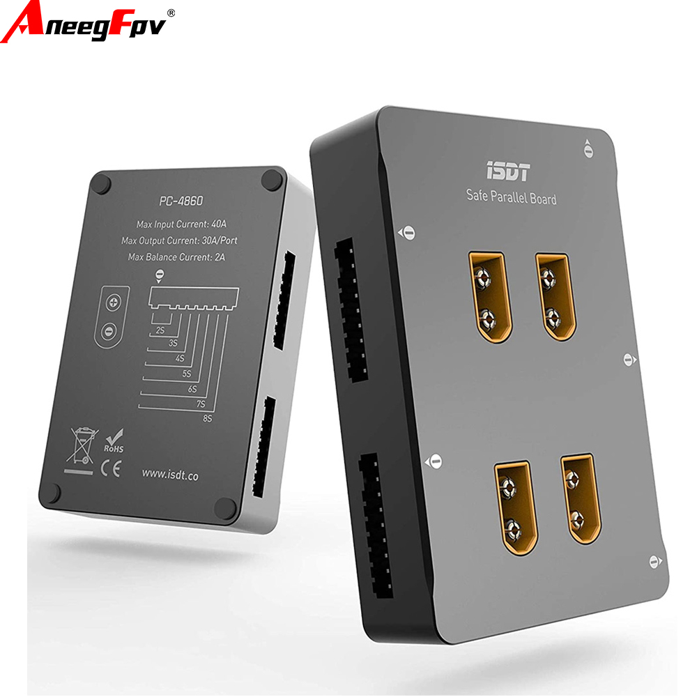 ISDT 1-8S XT60 Safe Parallel C - Lipo Parallel Charging Board incelemesi ve fiyatı