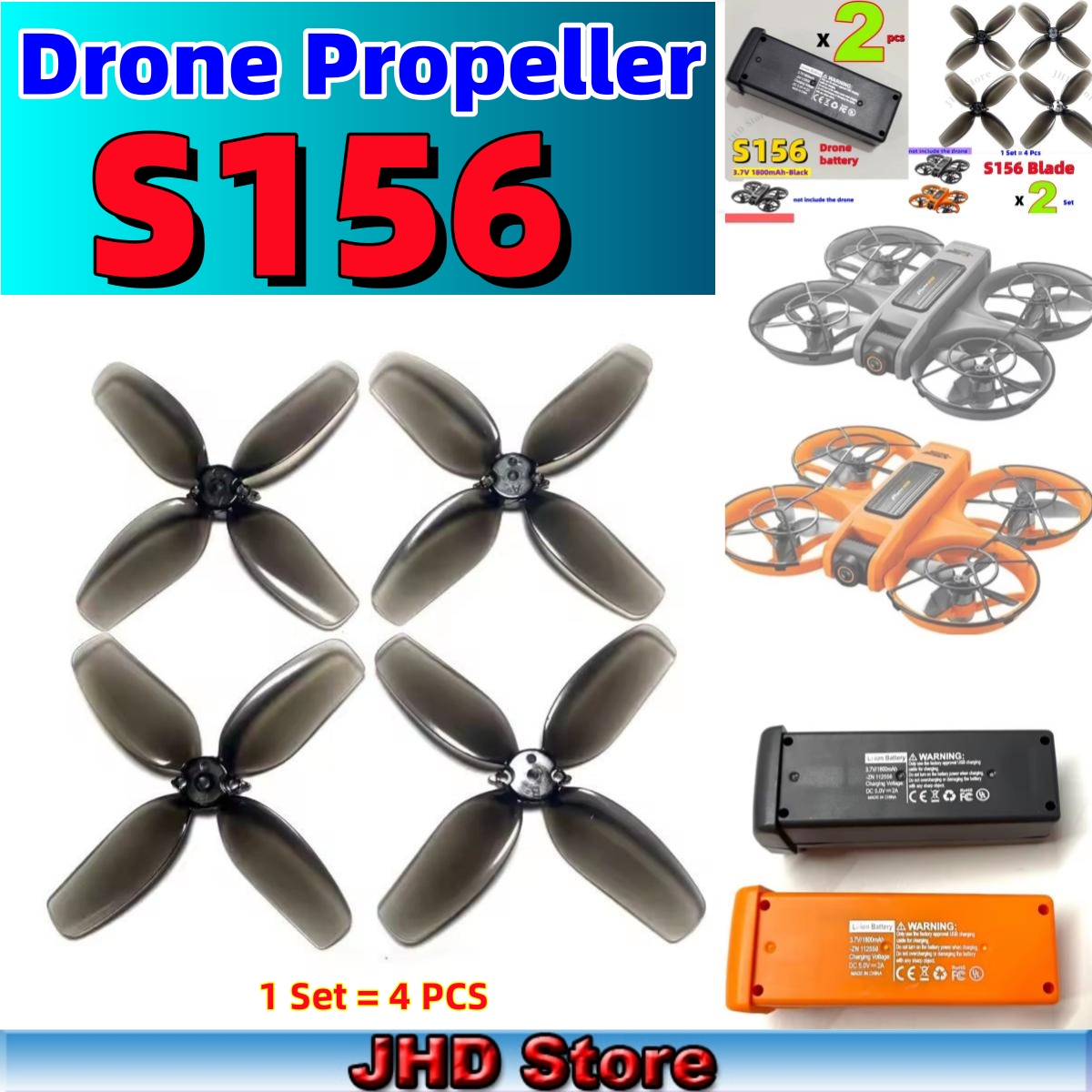 JHD For S156 RC Drone Parts Pr - Drone Rc S156 incelemesi ve fiyatı
