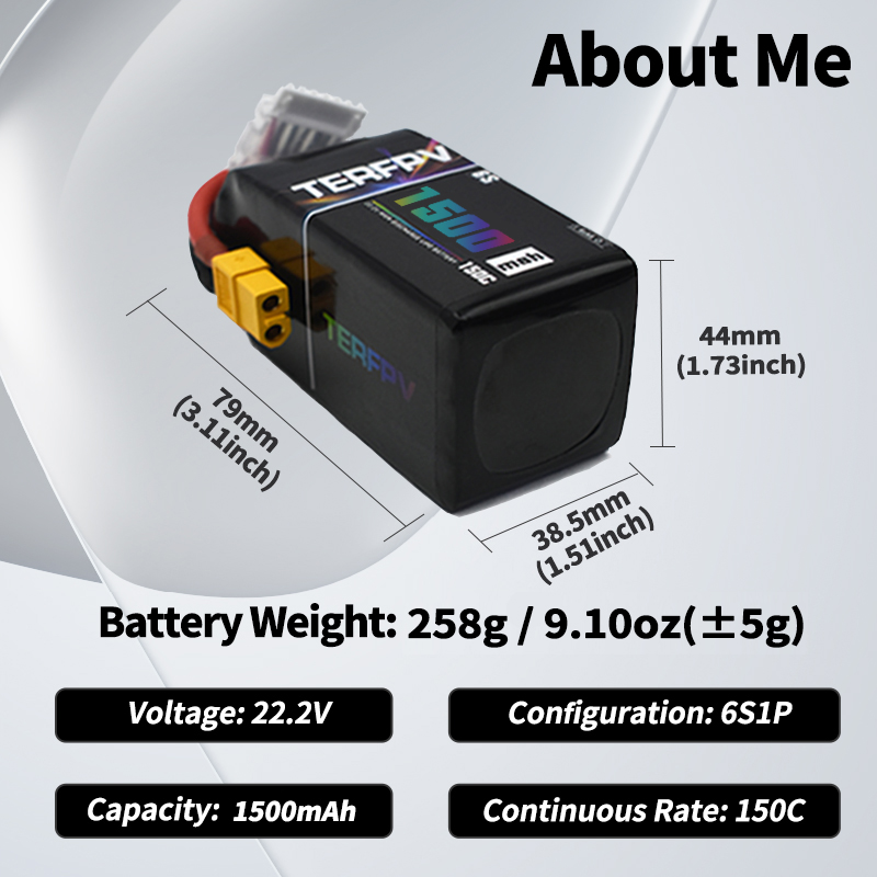 TERFPV Lipo Battery 6S 22.2V 1 - Nano Quad Fpv incelemesi ve fiyatı