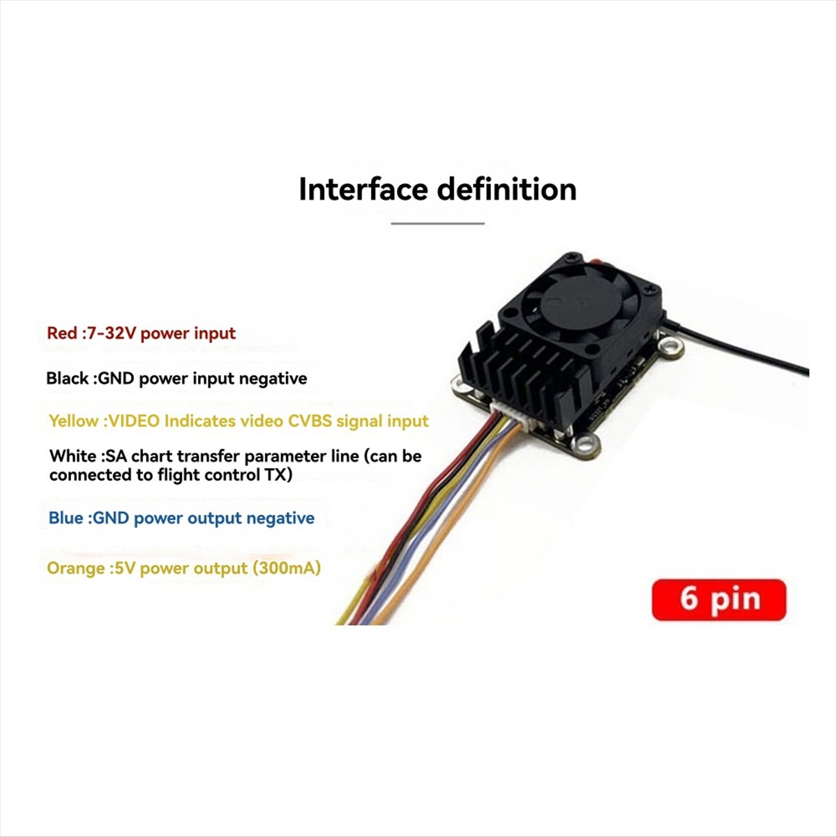 5.8G 2W VTX 2000mW FPV Video T - Drone With Rc incelemesi ve fiyatı