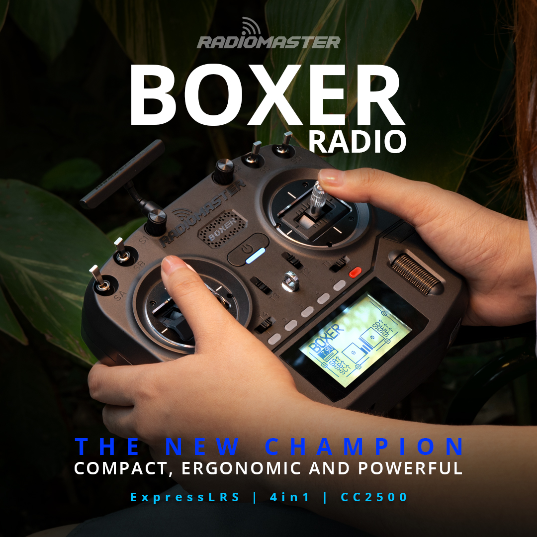 RadioMaster Boxer  2.4G 16ch H - Drone Rc Leading incelemesi ve fiyatı