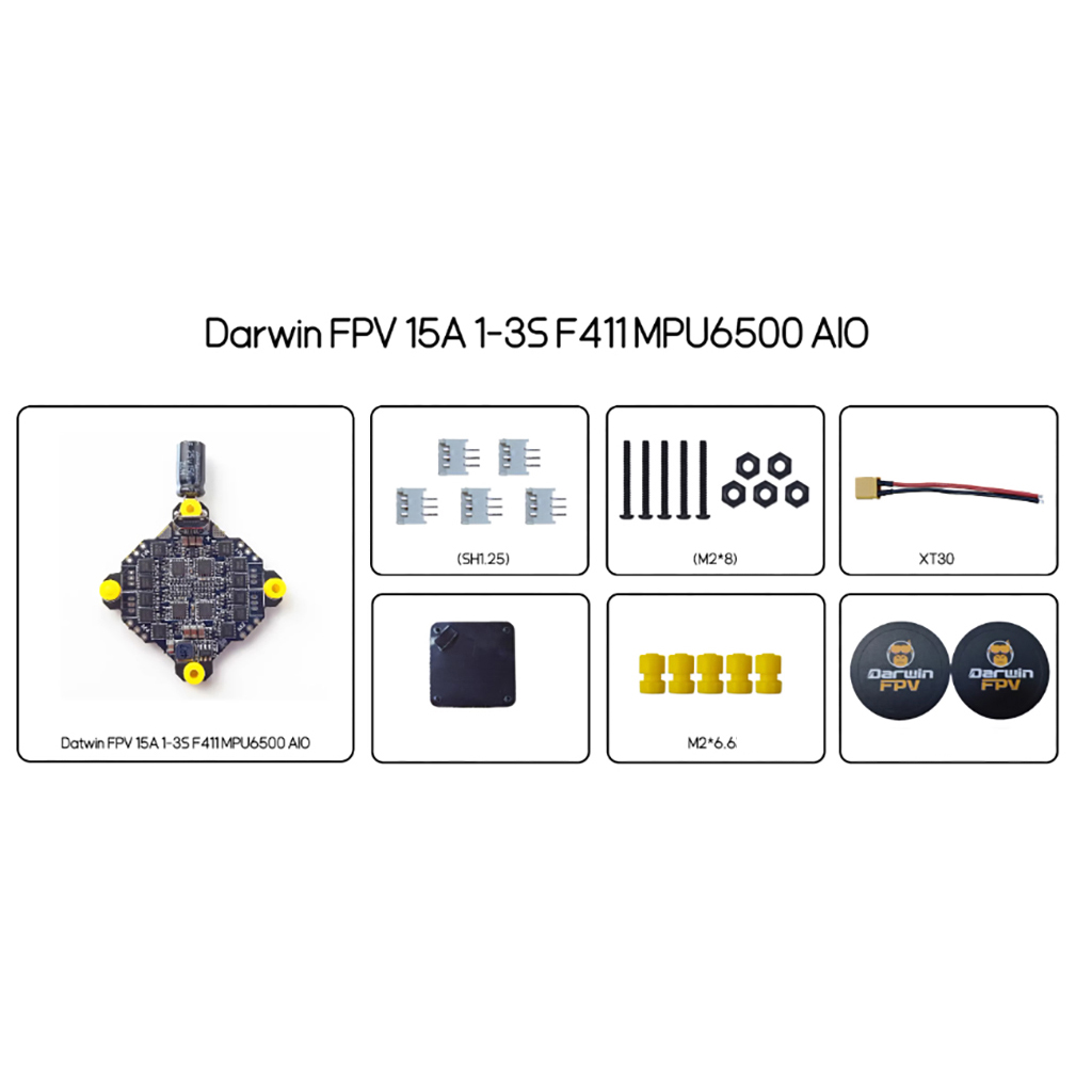 DarwinFPV F411 15A AIO Flight  - Betaflight Flight Controller incelemesi ve fiyatı