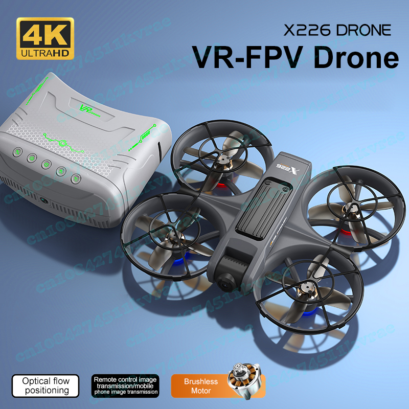 X226 VR FPV Drone 4K HD Dual C - Drone Vs Rc Helicopter incelemesi ve fiyatı