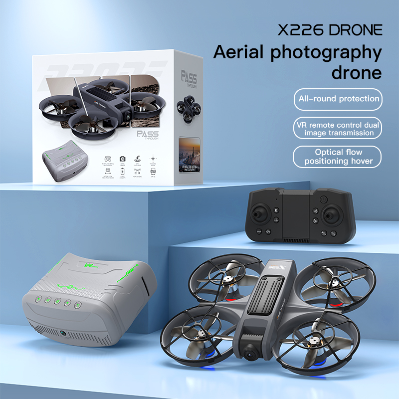X226 VR FPV Drone 4K HD Dual C - Drone Vs Rc Helicopter incelemesi ve fiyatı