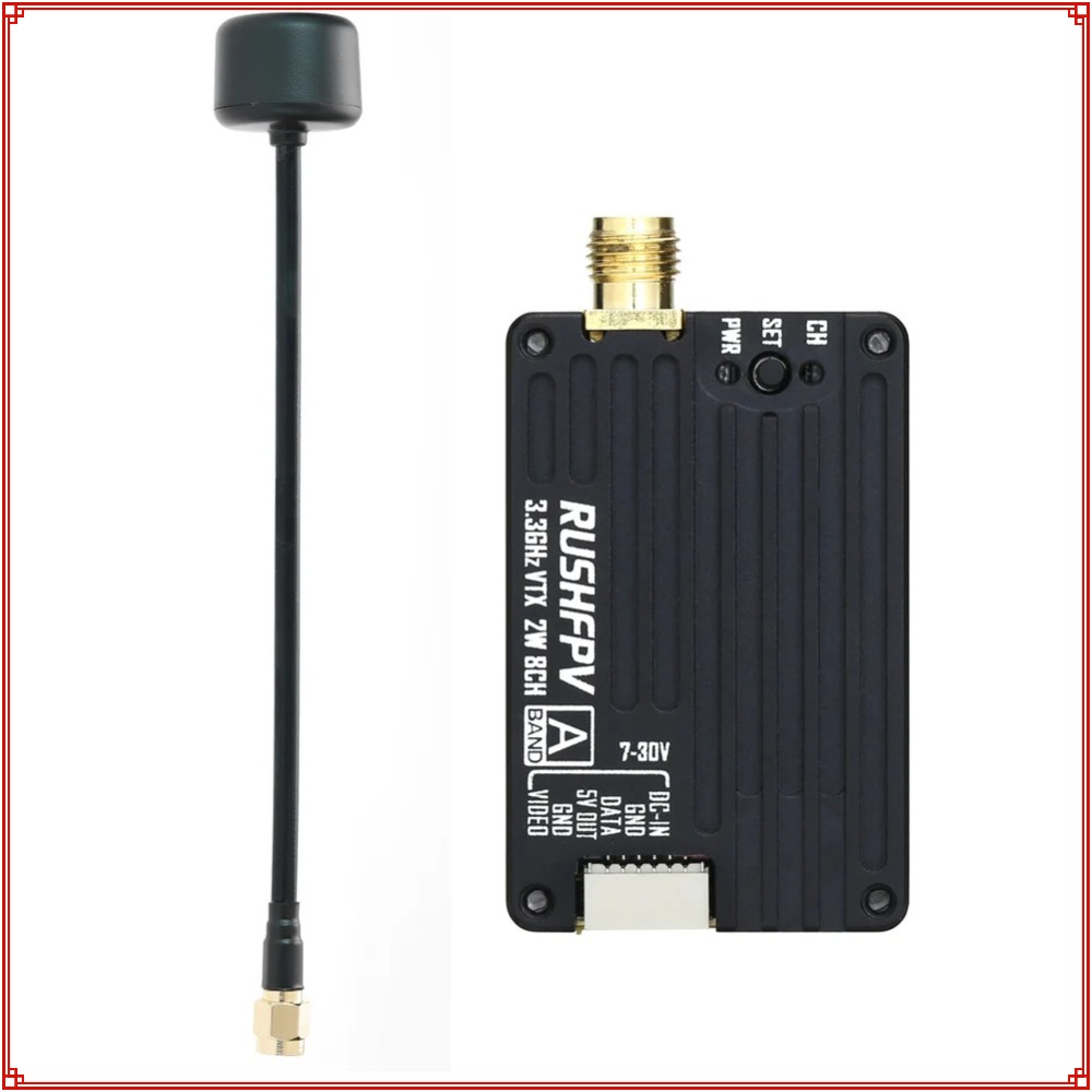 2026 New RUSHFPV 3.3G 2W VTX T - Receiver Rc Drone incelemesi ve fiyatı
