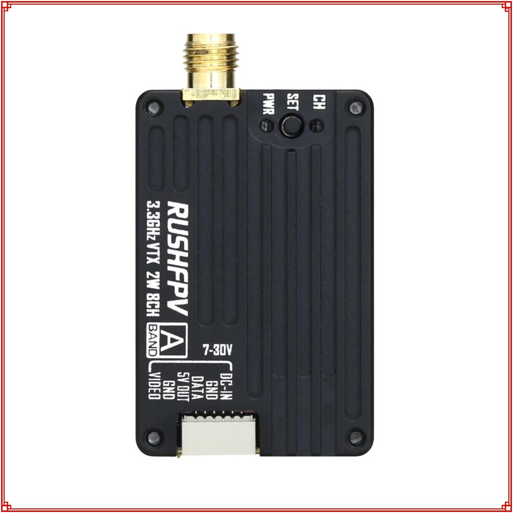 2026 New RUSHFPV 3.3G 2W VTX T - Receiver Rc Drone incelemesi ve fiyatı
