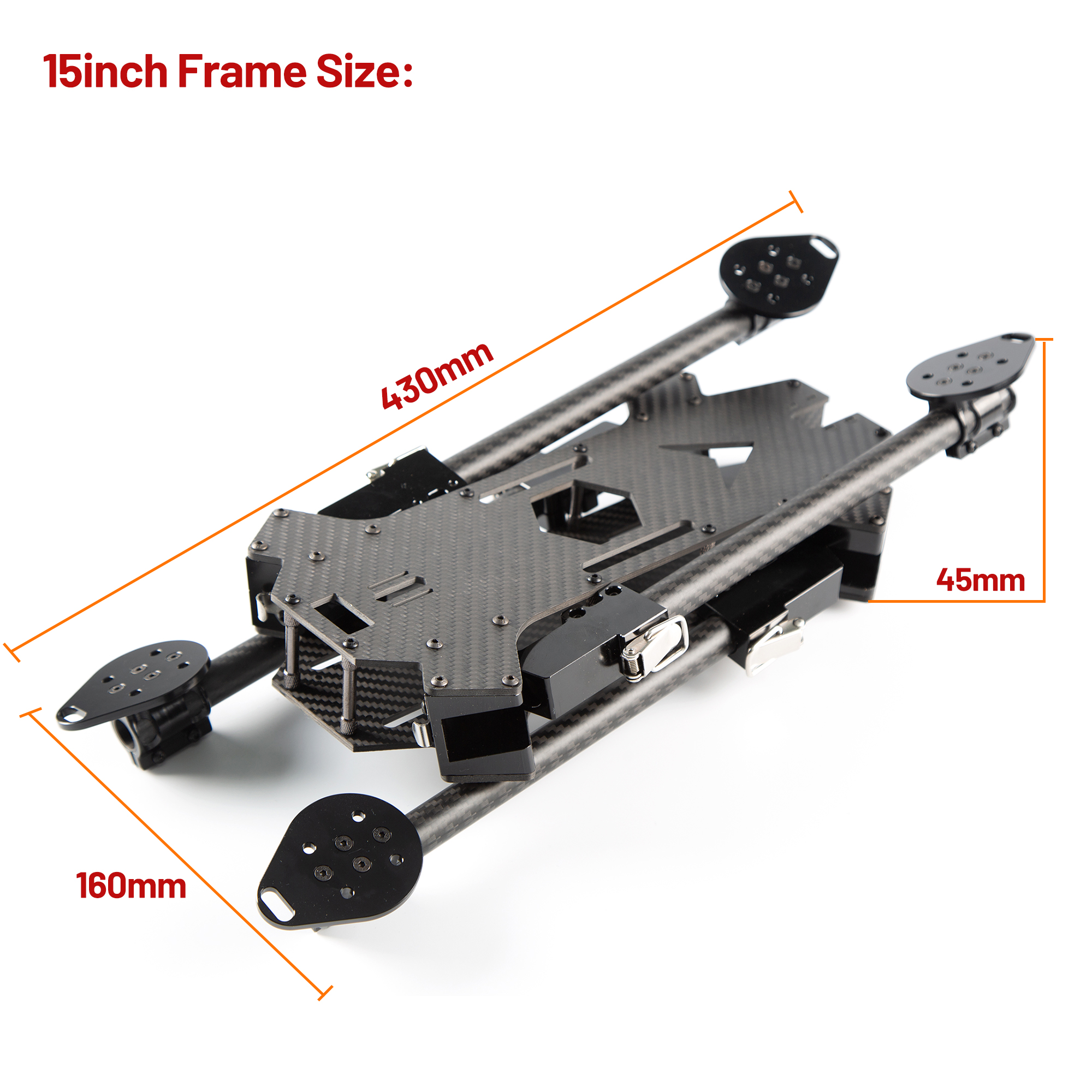 15inch /17inch FPV Carbon Fibe - Drone Rc Leading incelemesi ve fiyatı