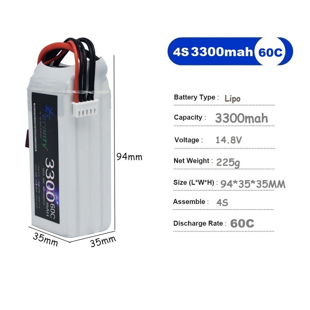 LiPo Rechargeable Battery 4S 3 - Nano Quad Fpv incelemesi ve fiyatı