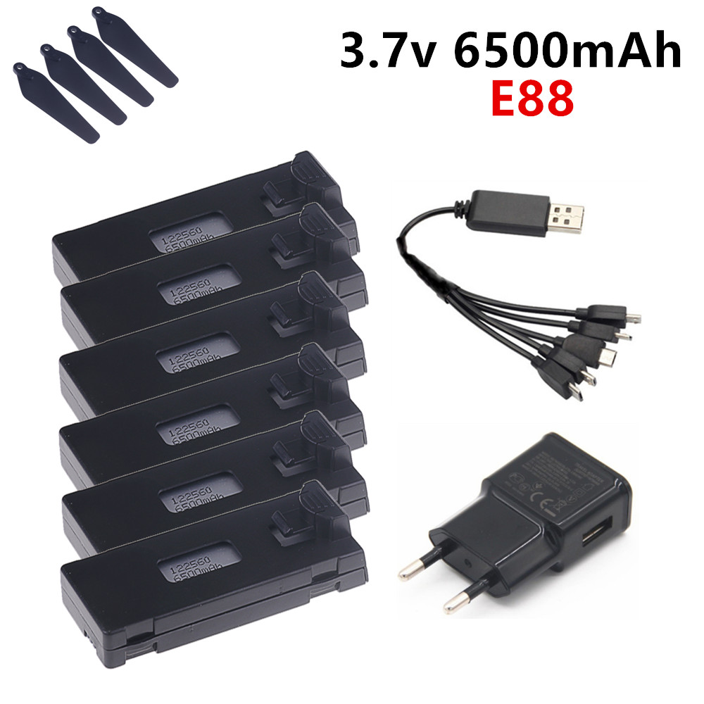3.7V 6500mAh Lipo Battery For  - Drone Rc E99 Pro incelemesi ve fiyatı