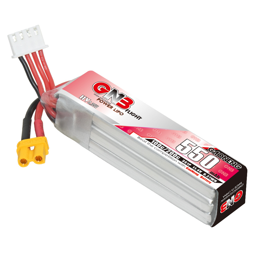 GNB HV 11.4V 550mAh 100C/200C  - Nano Quad Fpv incelemesi ve fiyatı