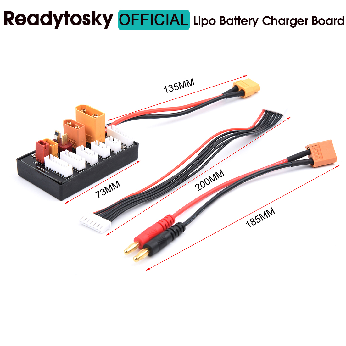 2-6S XT30 XT60 XT90 JST T Conn - Lipo Parallel Charging Board incelemesi ve fiyatı