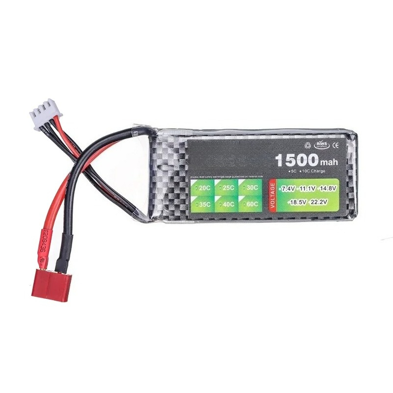 For RC Toys 7.4V 1500mAh 35C L - Drone Zll Rc incelemesi ve fiyatı