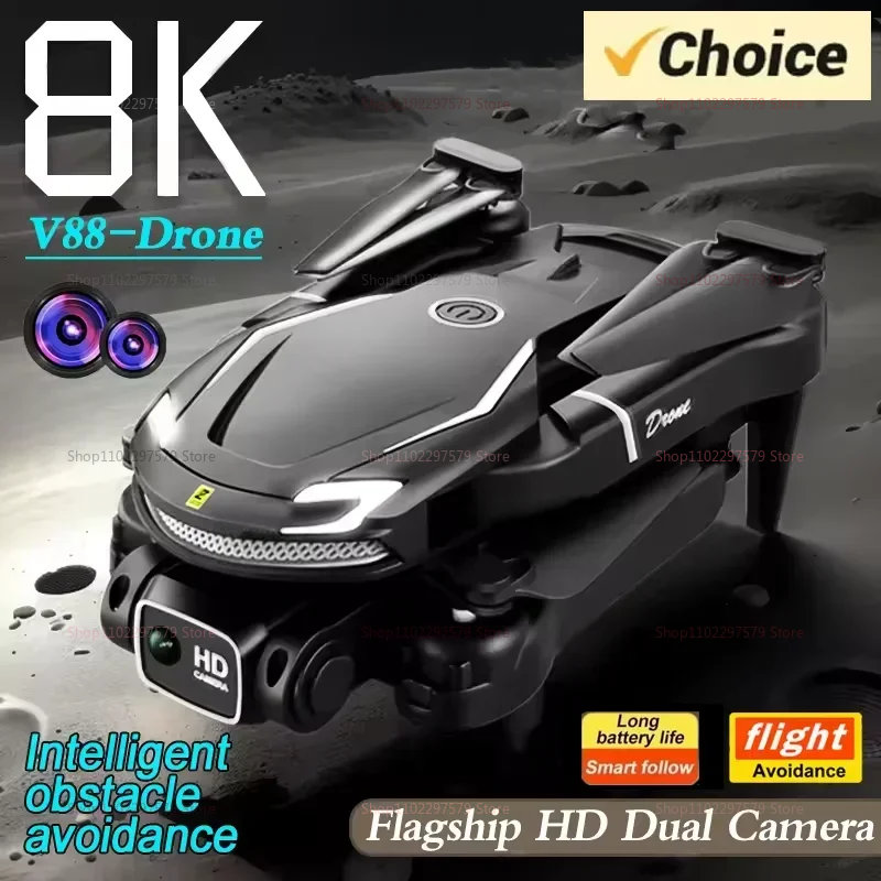 New V88 RC Drone With 8K HD Wi - Drone Rc S156 incelemesi ve fiyatı