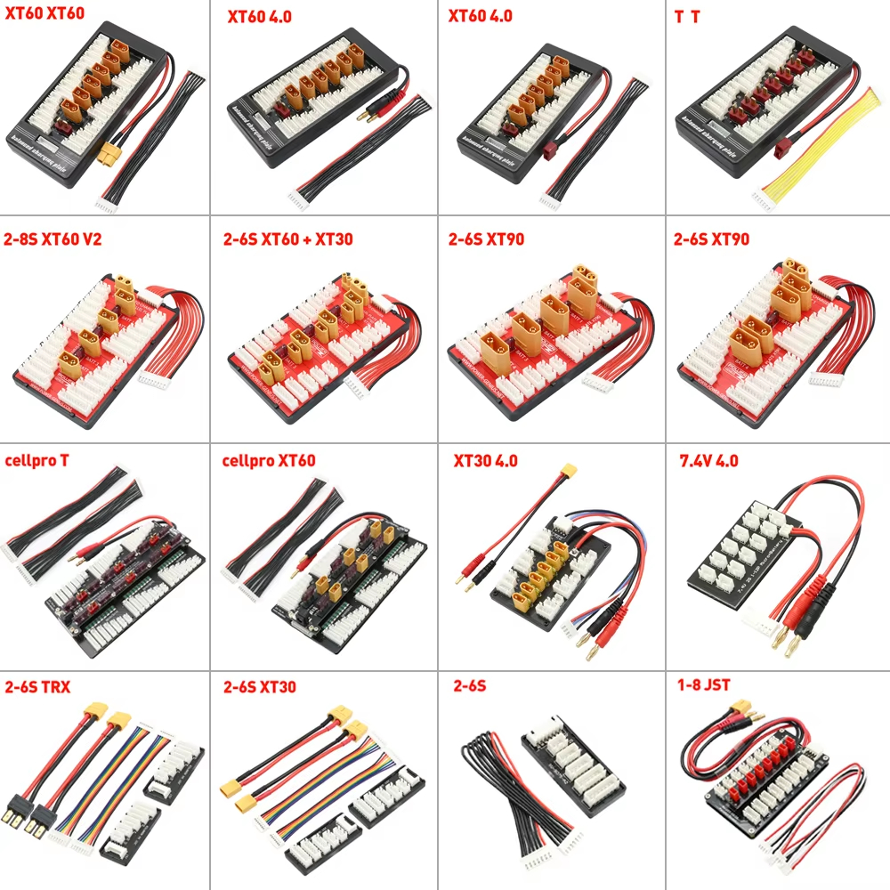 Rc 2-6S 2-8S T / XT60 / XT90 / - Lipo Parallel Charging Board incelemesi ve fiyatı