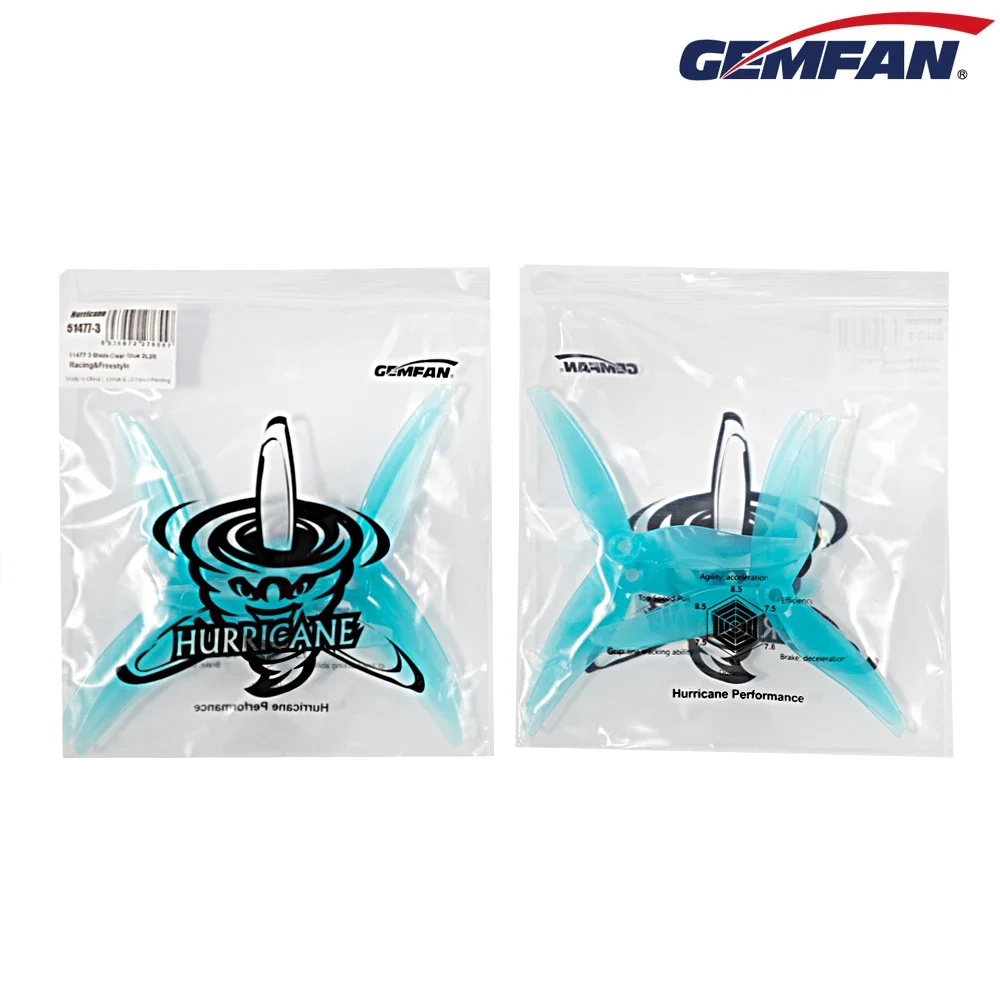 10Pairs (10CW + 10CCW) Gemfan  - Drone Helicopter Rc incelemesi ve fiyatı