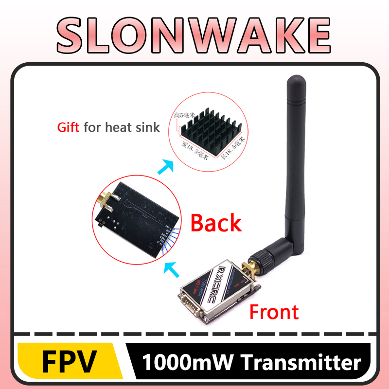 SLONWAKE  5.8G 48CH 1W VTX 100 - Receiver Rc Drone incelemesi ve fiyatı