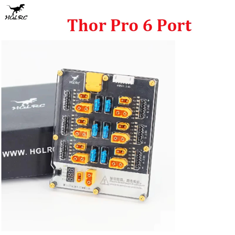HGLRC Thor Pro 6 Ports Battery - Lipo Parallel Charging Board incelemesi ve fiyatı