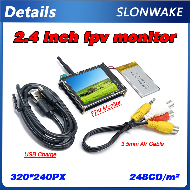 Micro 5.8G 56CH 2.4 Inch LCD 4 - Nano Quad Fpv incelemesi ve fiyatı