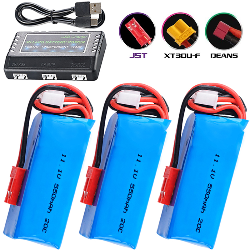 11.1V 550mAh Lipo Battery For  - Drone Zll Rc incelemesi ve fiyatı