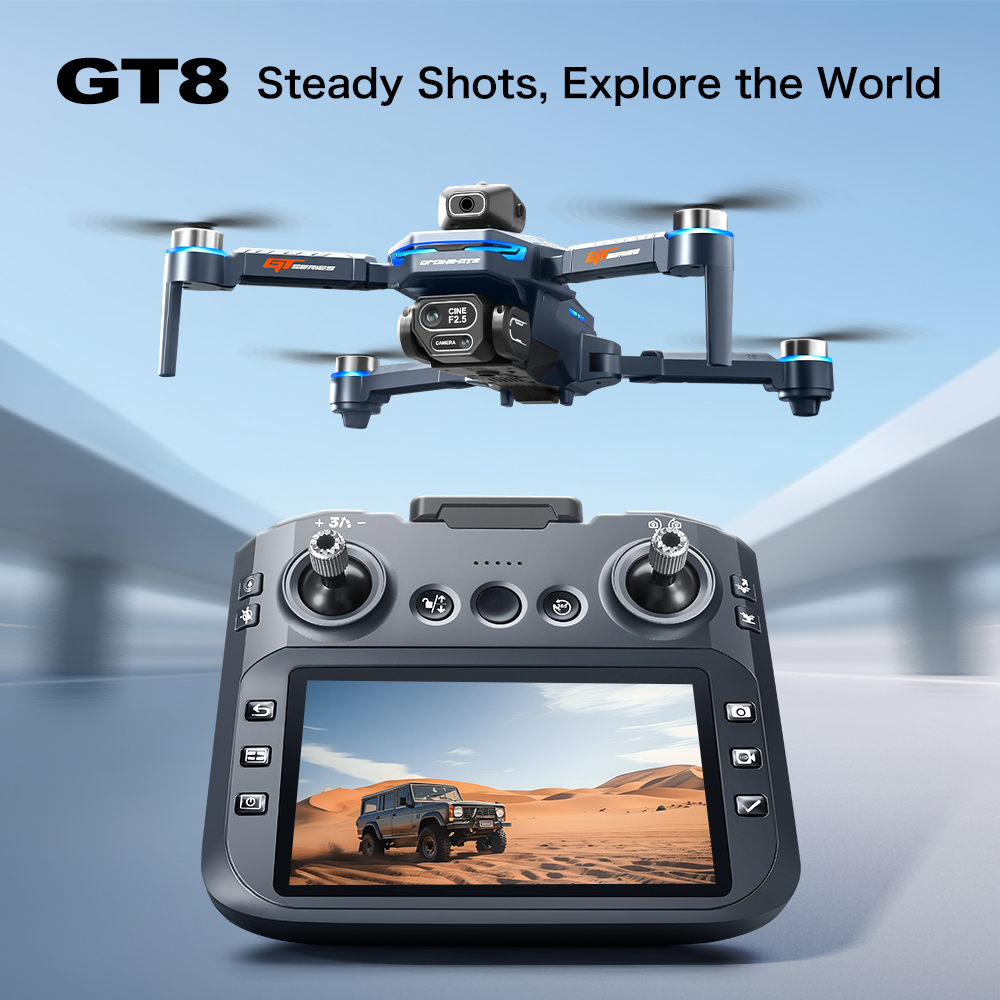 GT8 Mini Drone 8K WiFi GPS Pro - Drone Rc S156 incelemesi ve fiyatı
