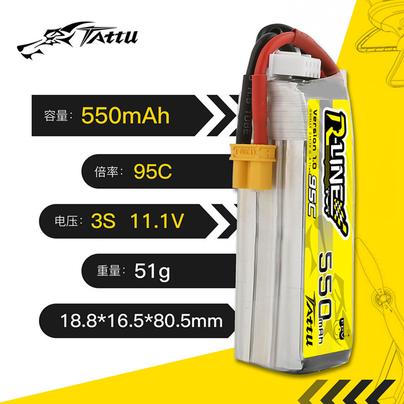 Upgrade TATTU R-LINE 1.0 550mA - Drone Zll Rc incelemesi ve fiyatı