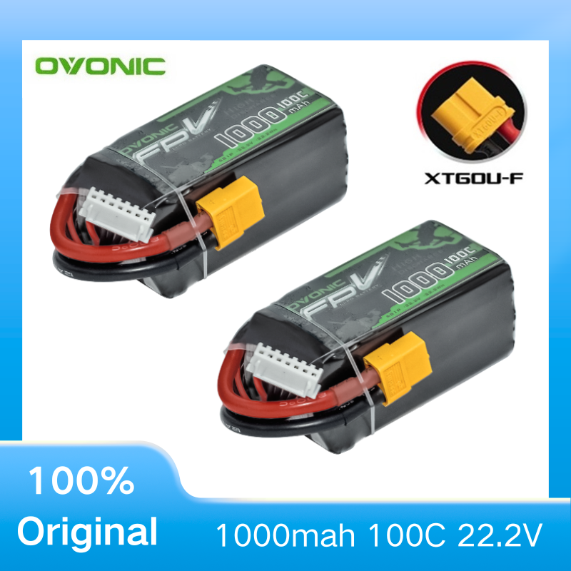2Pcs OVONIC 1000mAh 100C 22.2V - Drone Zll Rc incelemesi ve fiyatı