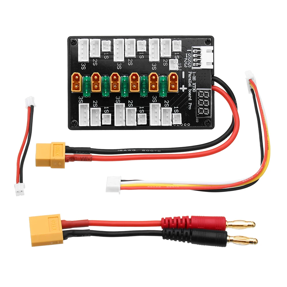 XT30 Plug 1S-3S Lipo Battery U - Lipo Parallel Charging Board incelemesi ve fiyatı