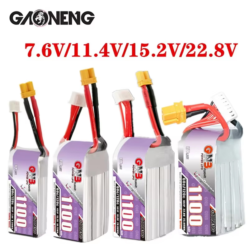 GNB 1100mAh 2S 3S 4S 6S 60C/12 - Nano Quad Fpv incelemesi ve fiyatı