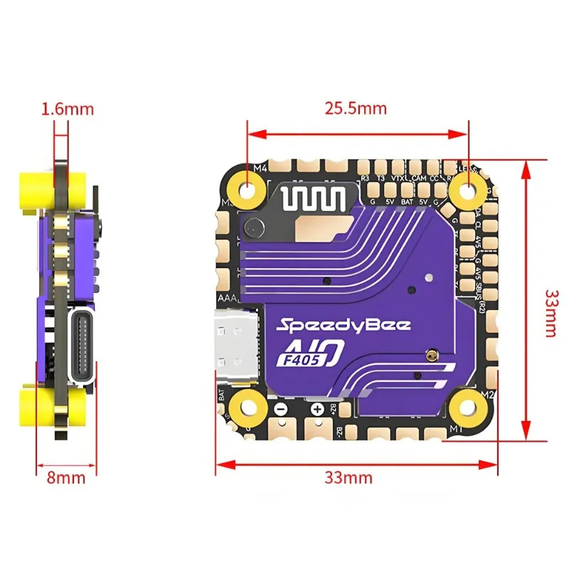 SpeedyBee F405 AIO Flight Cont - Drone With Rc 2 incelemesi ve fiyatı