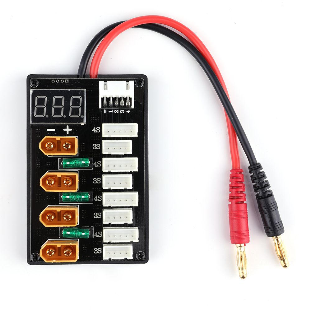 XT60 Plug 3S 4S Lipo Battery P - Lipo Parallel Charging Board incelemesi ve fiyatı