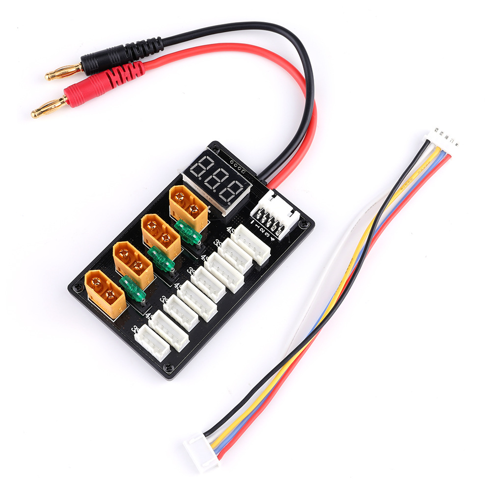 XT60 Plug 3S 4S Lipo Battery P - Lipo Parallel Charging Board incelemesi ve fiyatı