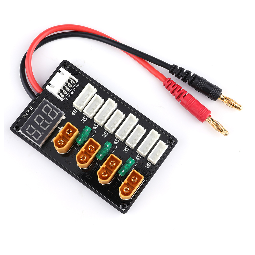 XT60 Plug 3S 4S Lipo Battery P - Lipo Parallel Charging Board incelemesi ve fiyatı