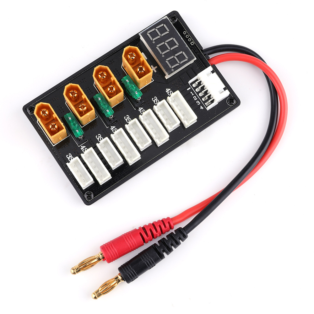 XT60 Plug 3S 4S Lipo Battery P - Lipo Parallel Charging Board incelemesi ve fiyatı