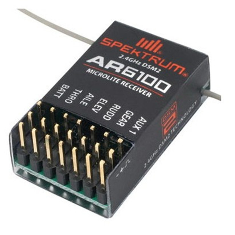 AR6100 DSM2 6CH 2.4GHz Receive - Drone Helicopter Rc incelemesi ve fiyatı