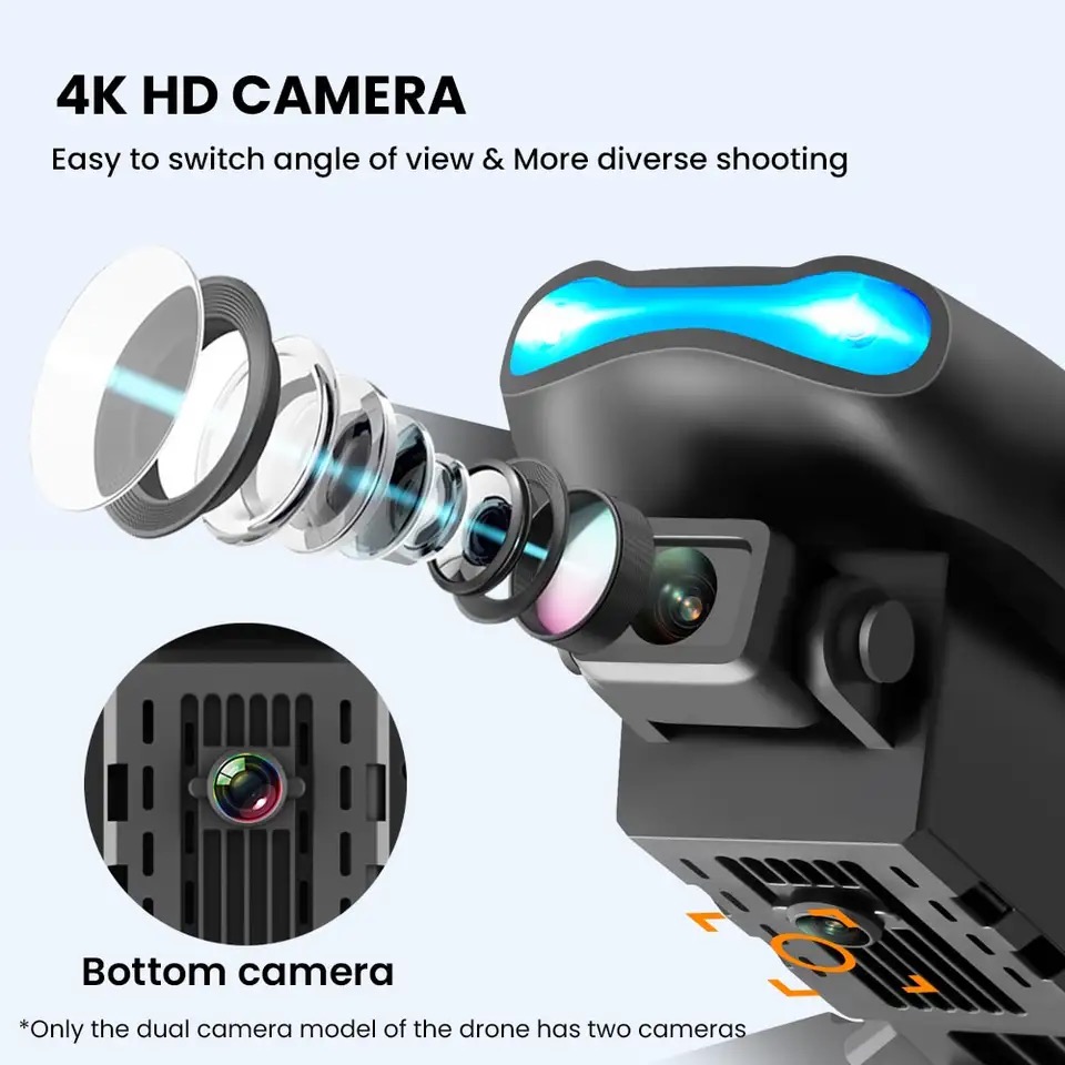 New Mini drone E99 4K WIFI HD  - Drone Rc E99 K3 incelemesi ve fiyatı