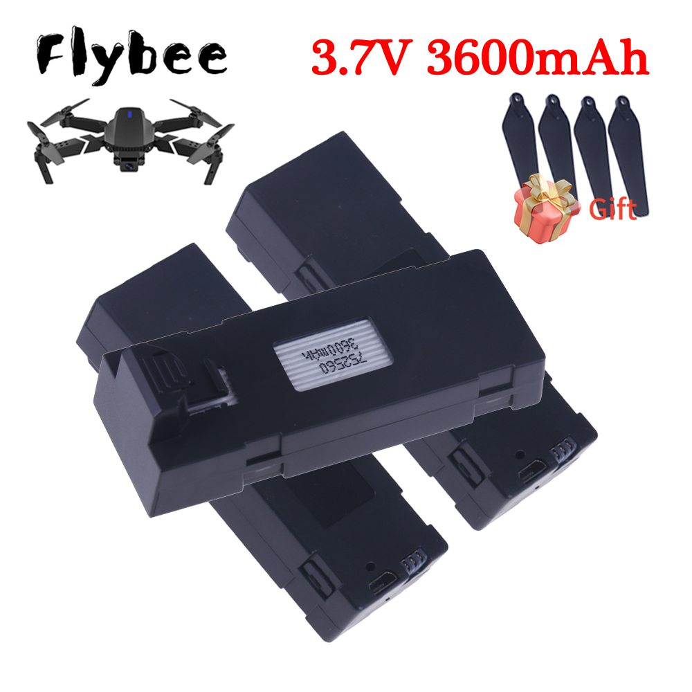 3.7V 3600mAh Upgrade E88 Batte - Drone Rc E99 K3 incelemesi ve fiyatı
