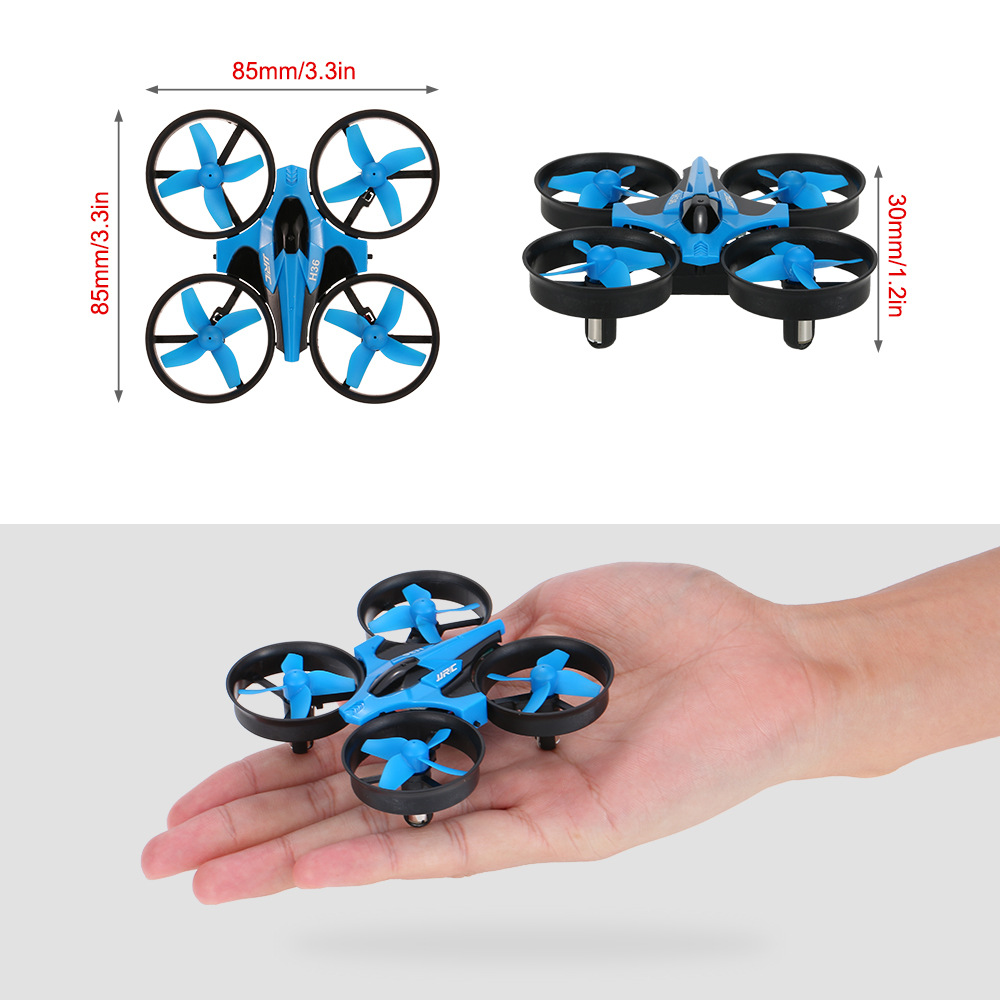 Newest Mini Drone JJRC H36 RC  - Drone Vs Rc Helicopter incelemesi ve fiyatı