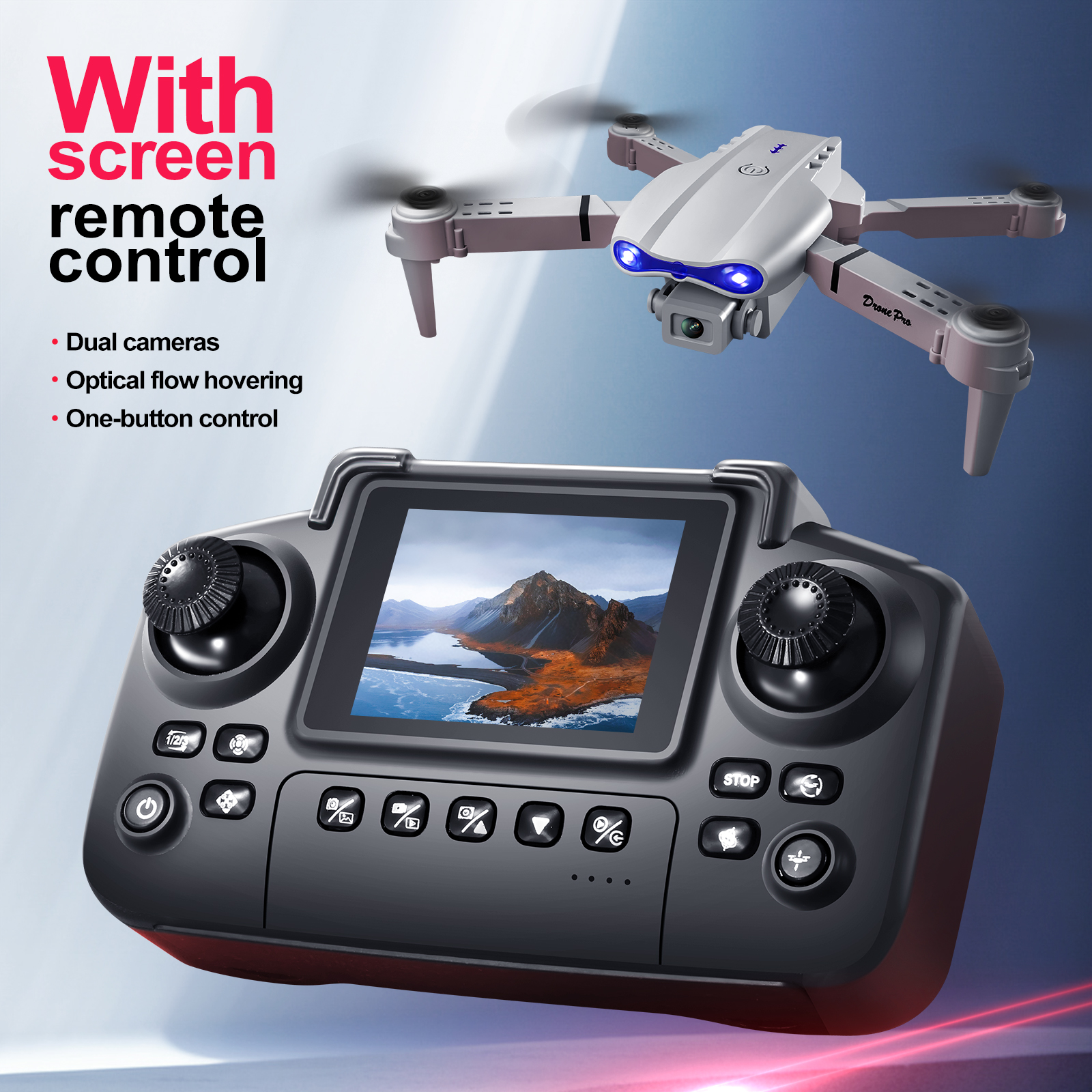 2025 New E88 E99 Upgraded Dron - Drone Rc E99 K3 incelemesi ve fiyatı