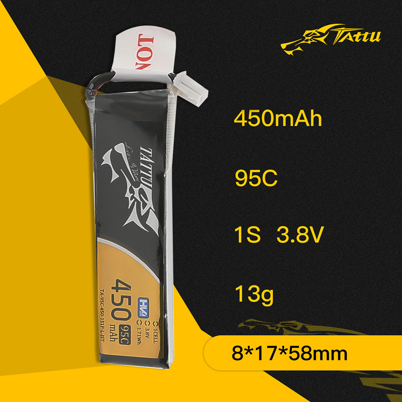 3Pcs NEW TATTU 450/500/550mAh  - Nano Quad Fpv incelemesi ve fiyatı