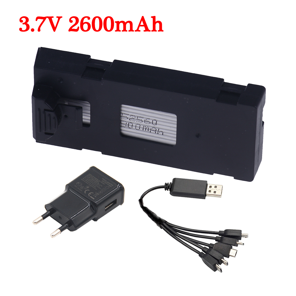 Upgrade Capacity 2600mAh 3.7V  - Drone Rc E99 Pro incelemesi ve fiyatı