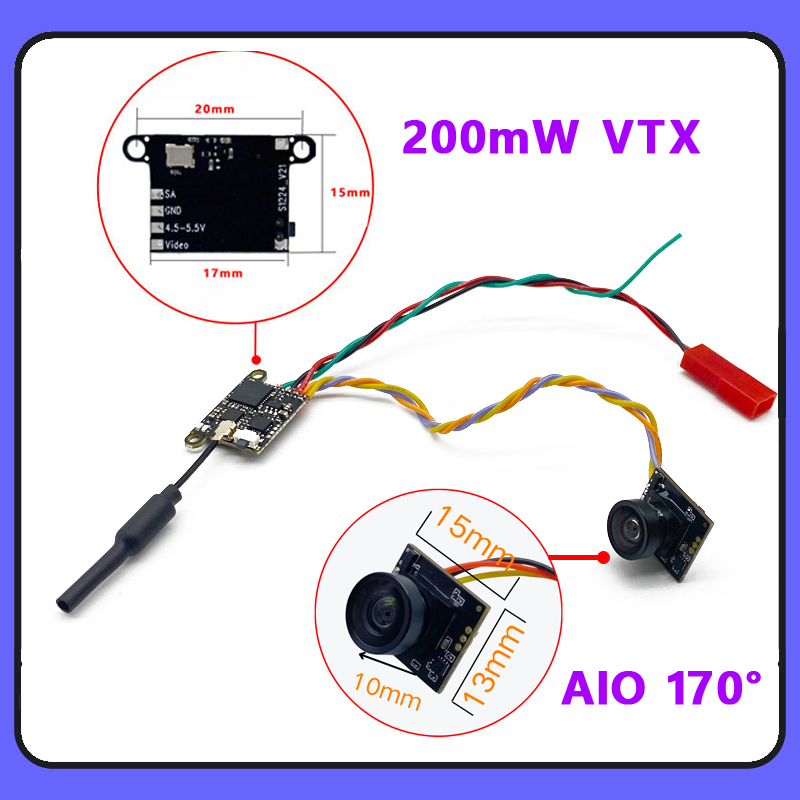 SLONWAKE 5.8G 1200TVL FPV Came - Receiver Rc Drone incelemesi ve fiyatı